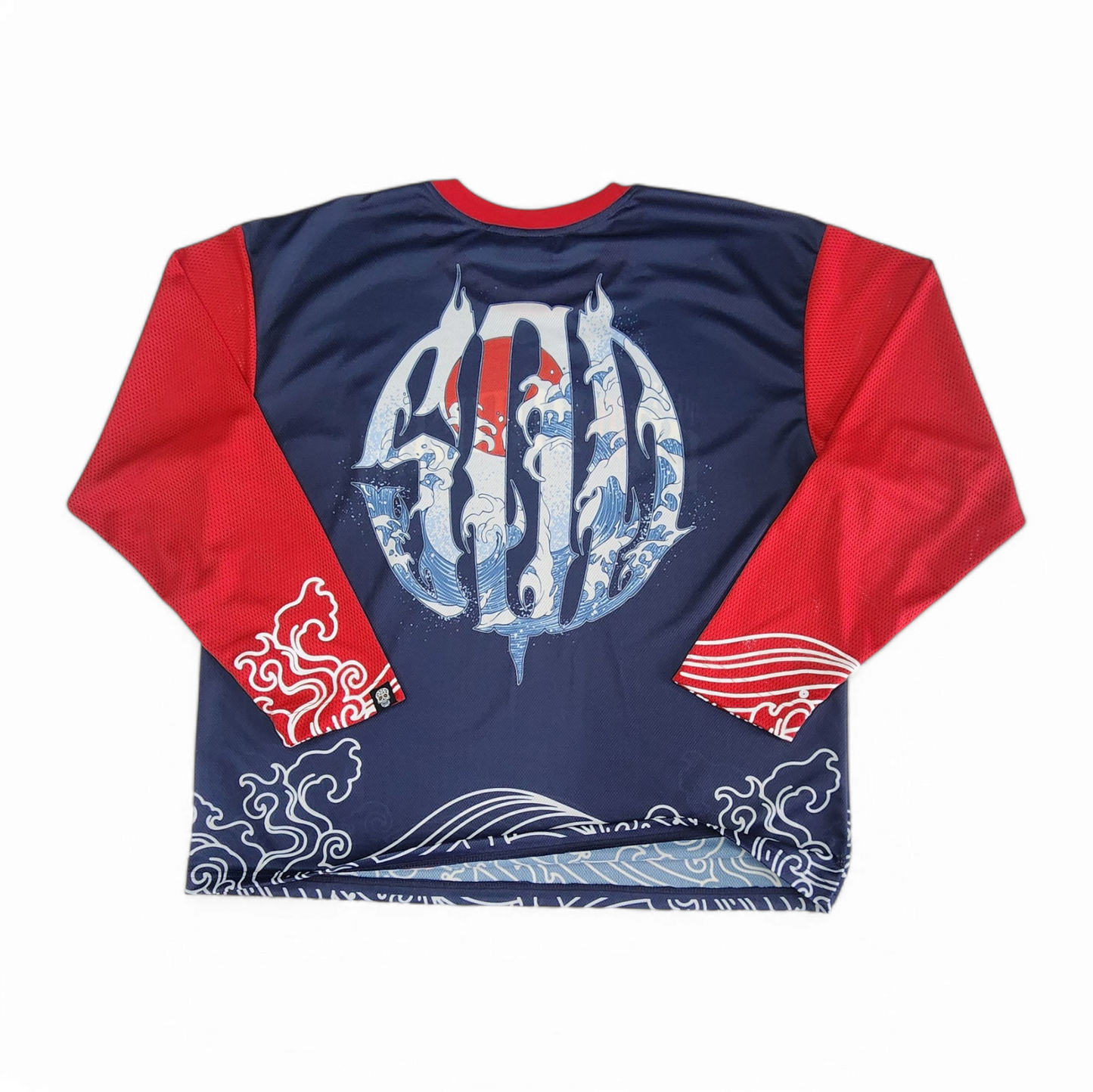 TG ORIENTAL LONGSLEEVE JERSEY (Blue Red)