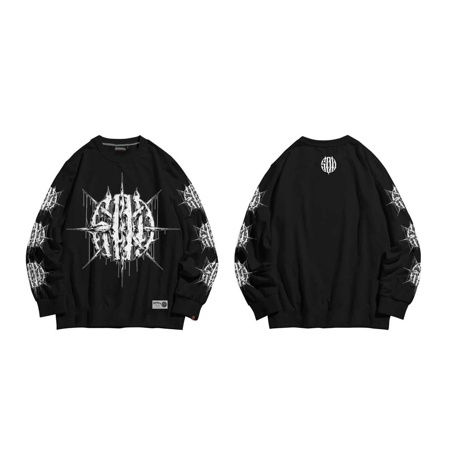 OCTAGRAM LONGSLEEVE BLACK