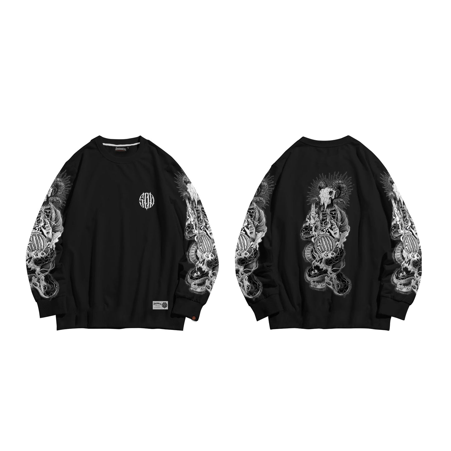 BAPHOMET LONGSLEEVE BLACK