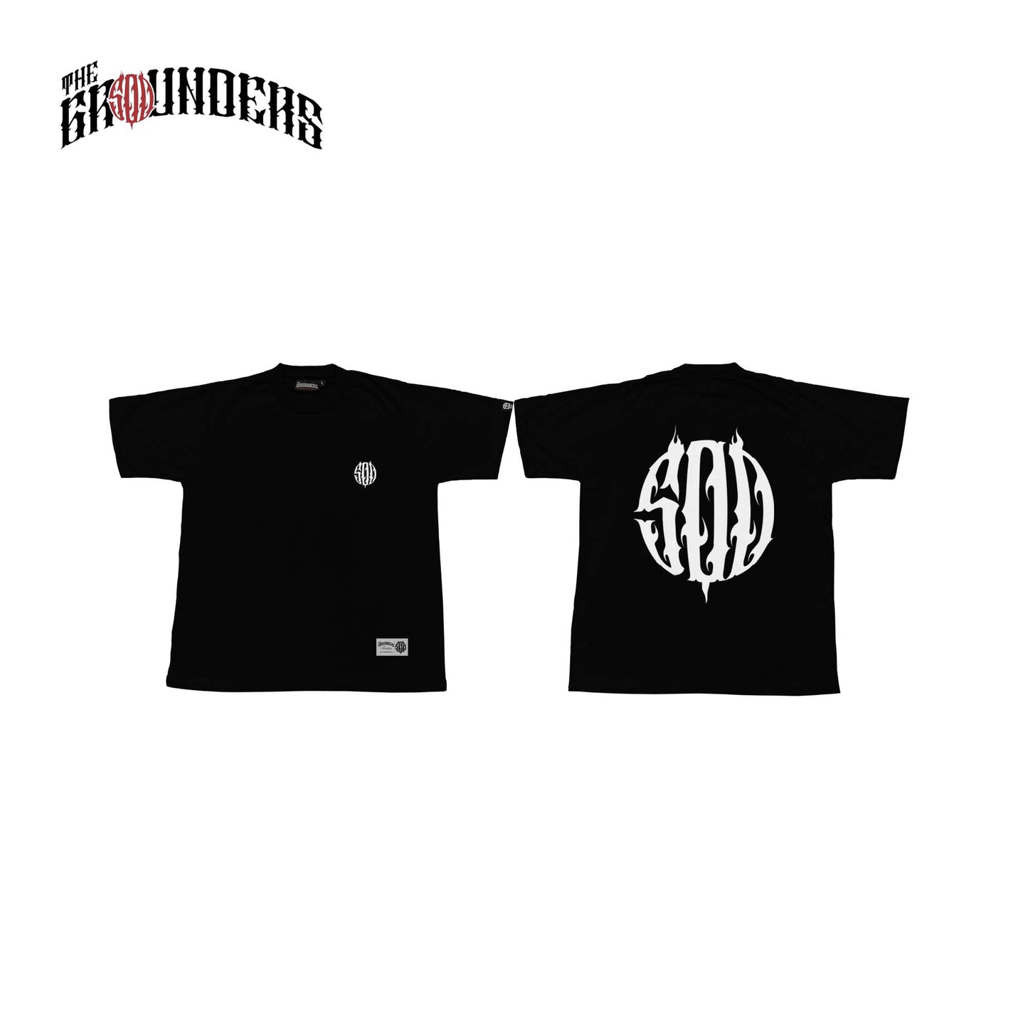500 OG LOGO V2 BLACK TEE