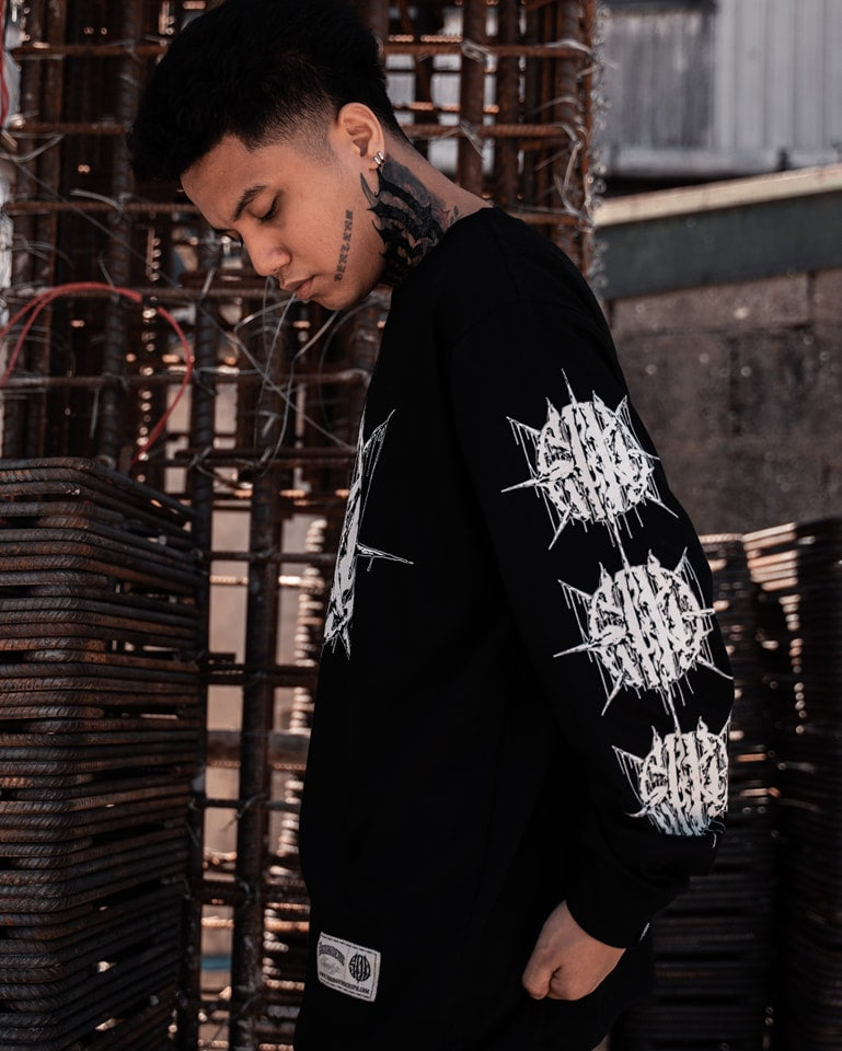 OCTAGRAM LONGSLEEVE BLACK