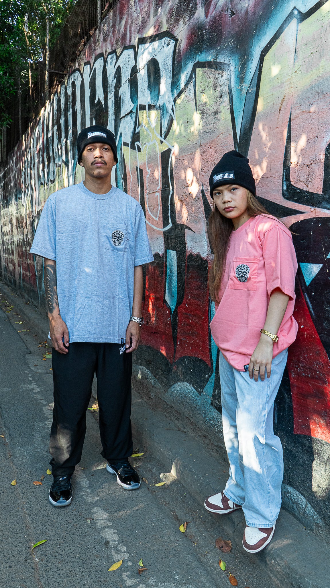 HEATHER GRAY SQUARED POCKET TEE