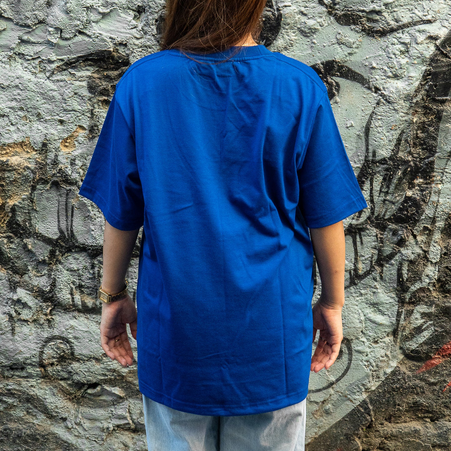 ROYAL BLUE SQUARED POCKET TEE