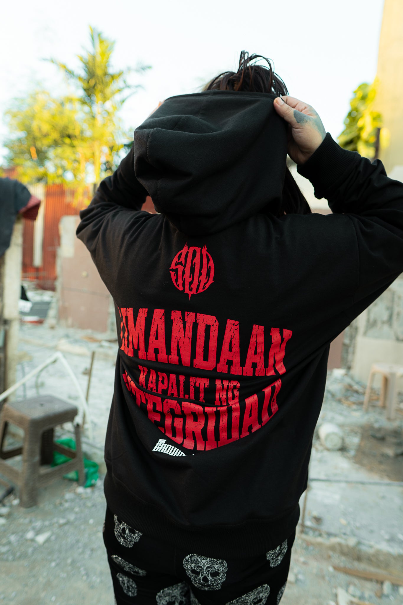 LIMANDAAN BLACK HOODIE