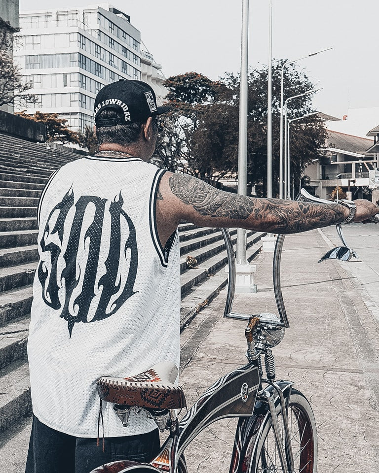 REVERSIBLE SANDO JERSEY (Black White)