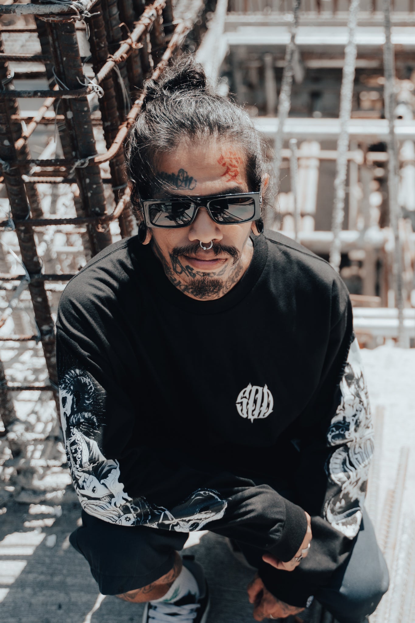 BAPHOMET LONGSLEEVE BLACK