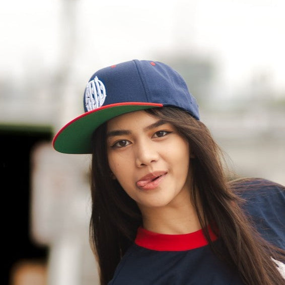 500 OG LOGO | SNAPBACK BLUE RED