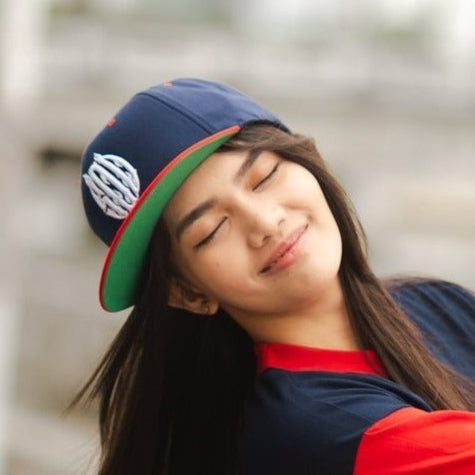 500 OG LOGO | SNAPBACK BLUE RED