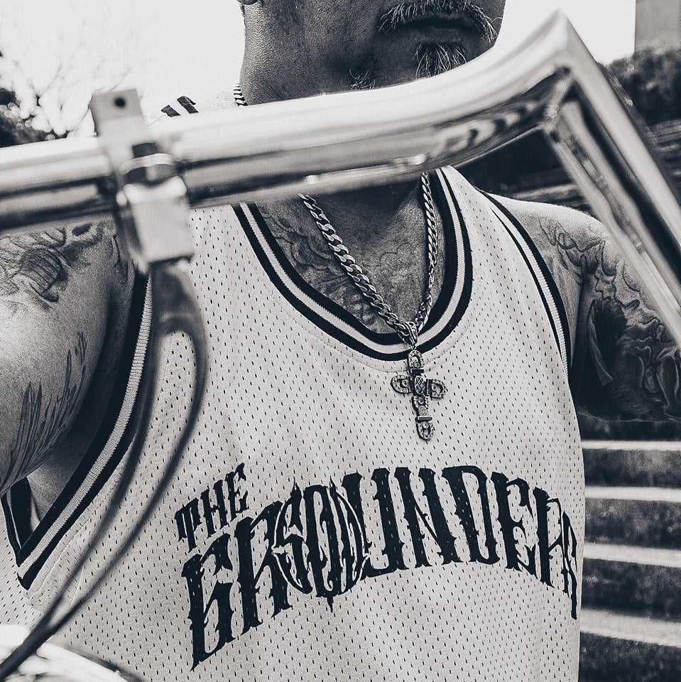 REVERSIBLE SANDO JERSEY (Black White)