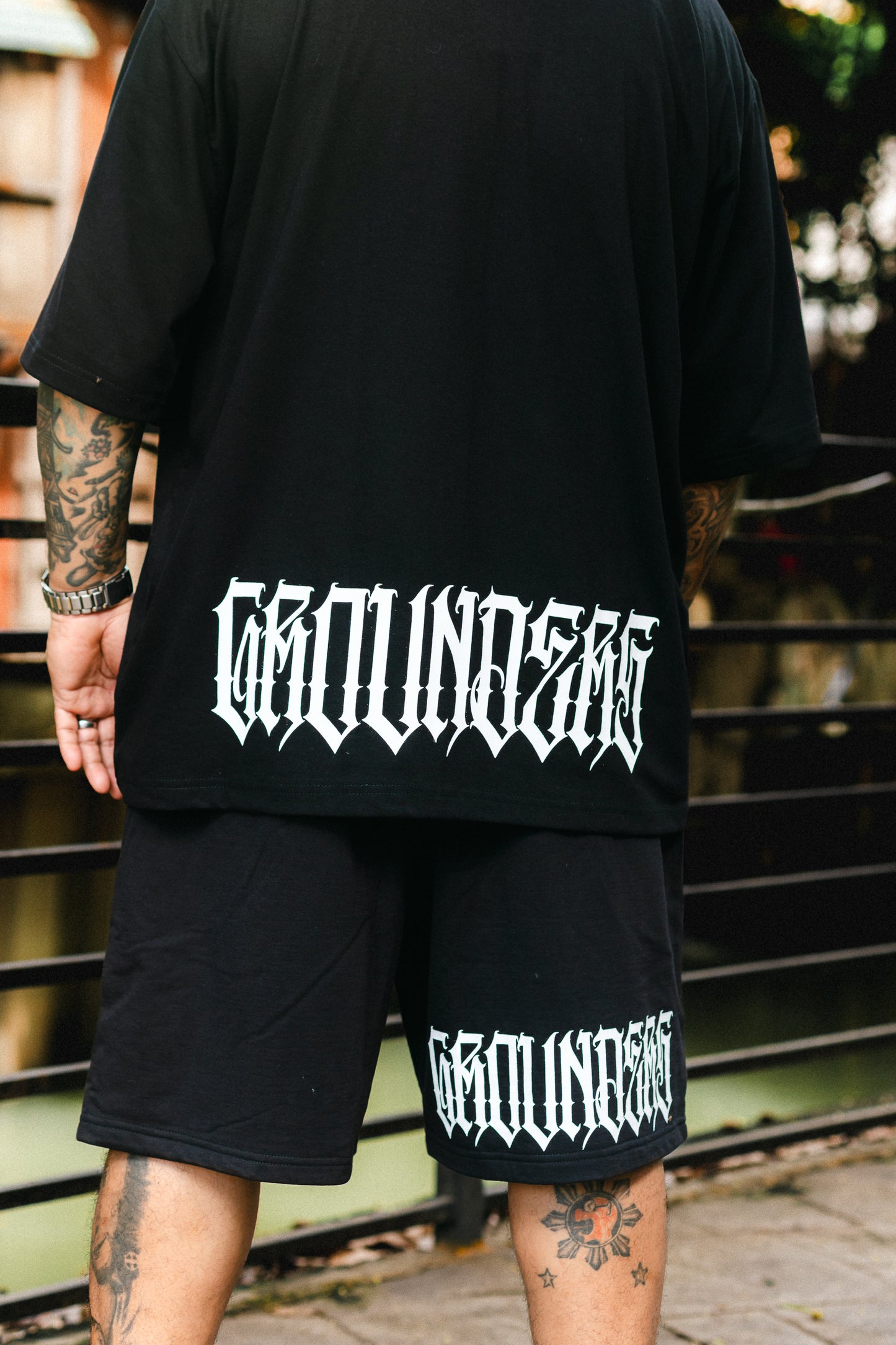 ORIGINAL GROUNDERS SWEATSHORT BLACK