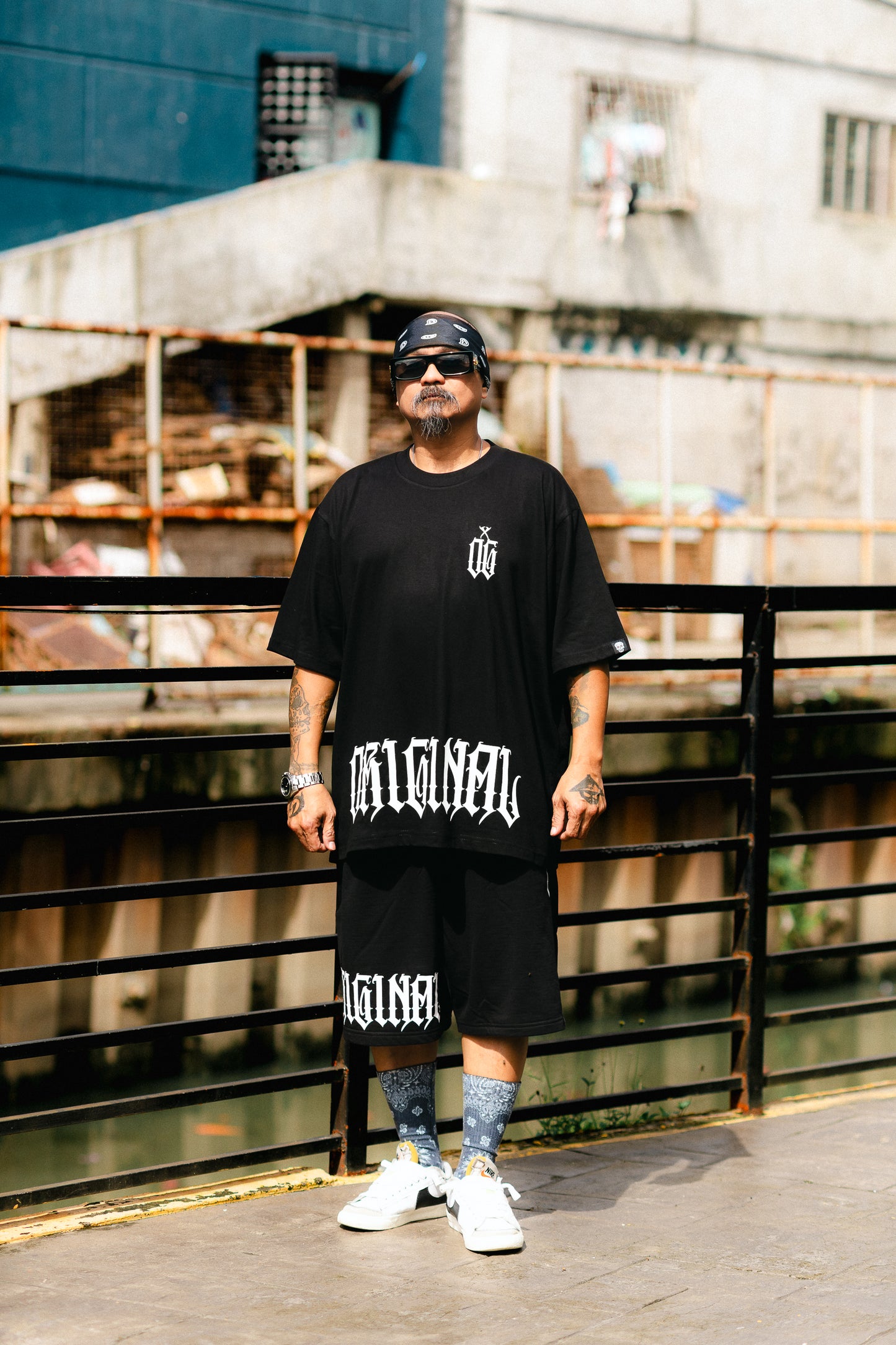 ORIGINAL GROUNDERS SWEATSHORT BLACK