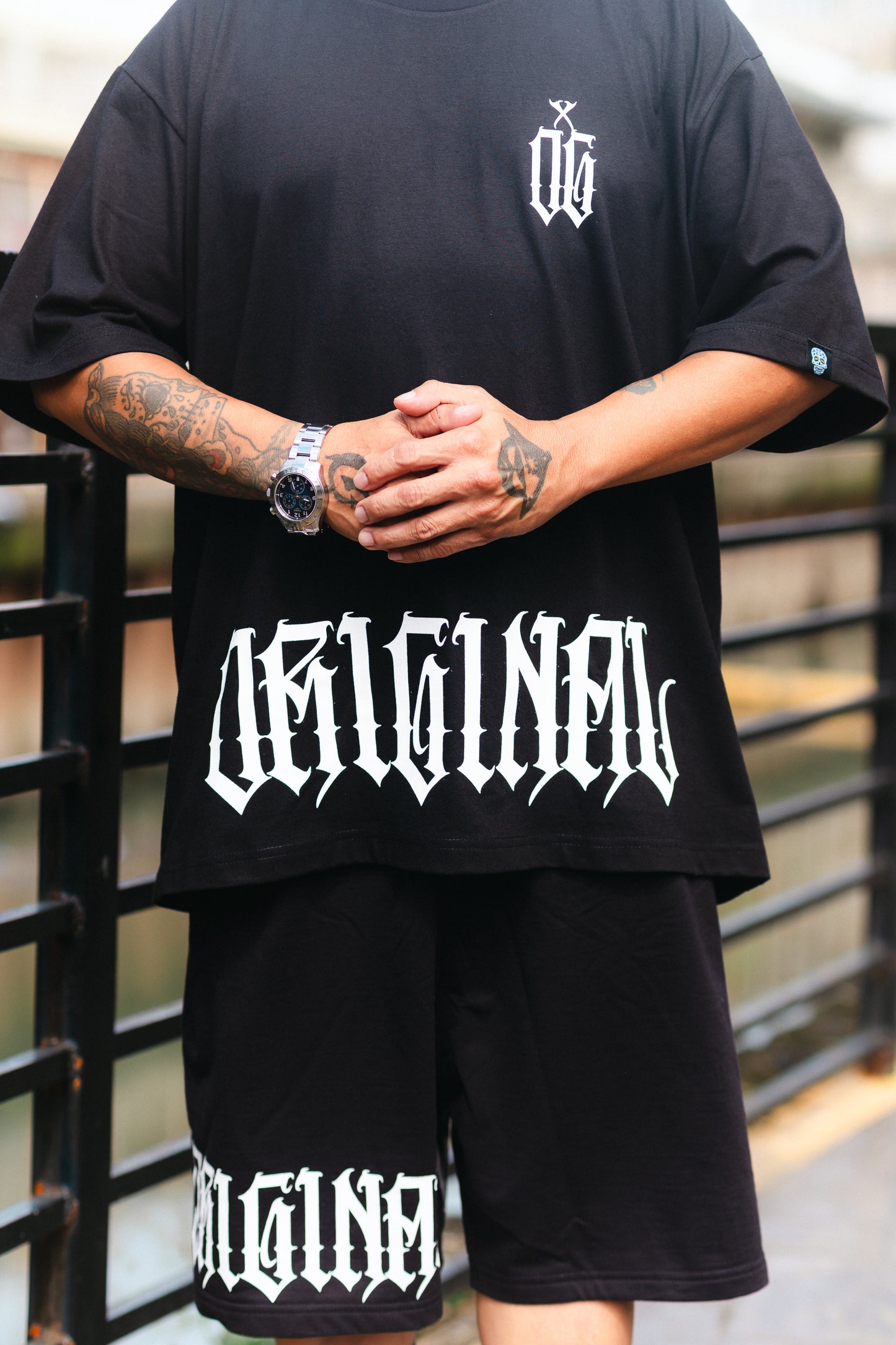 ORIGINAL GROUNDERS BLACK TEE