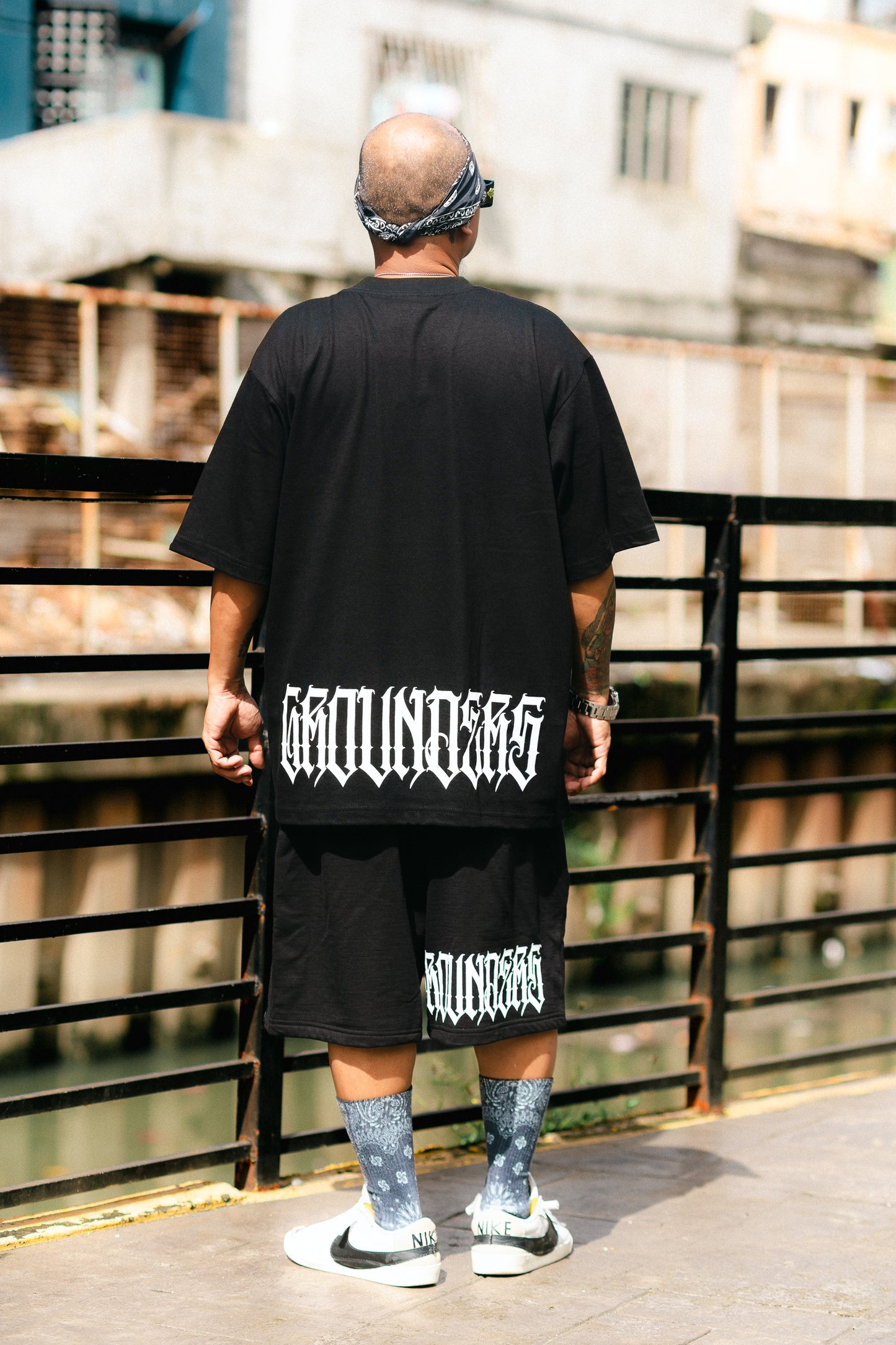 ORIGINAL GROUNDERS BLACK TEE