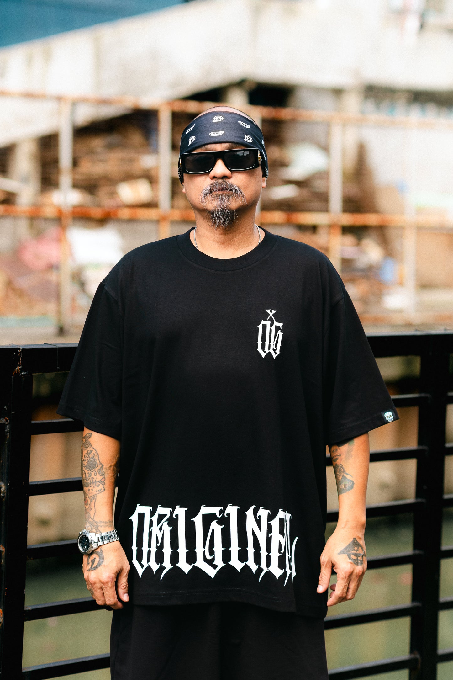 ORIGINAL GROUNDERS BLACK TEE