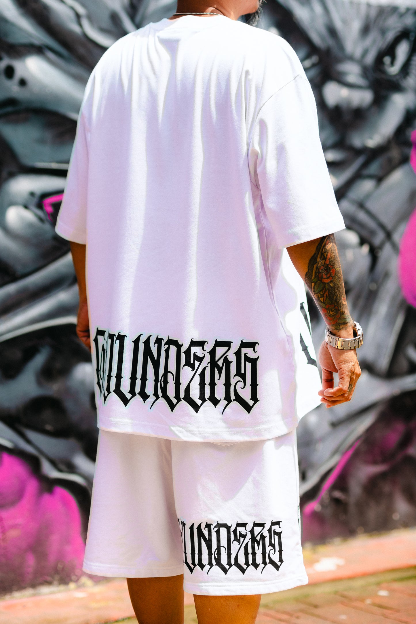 ORIGINAL GROUNDERS SWEATSHORT WHITE