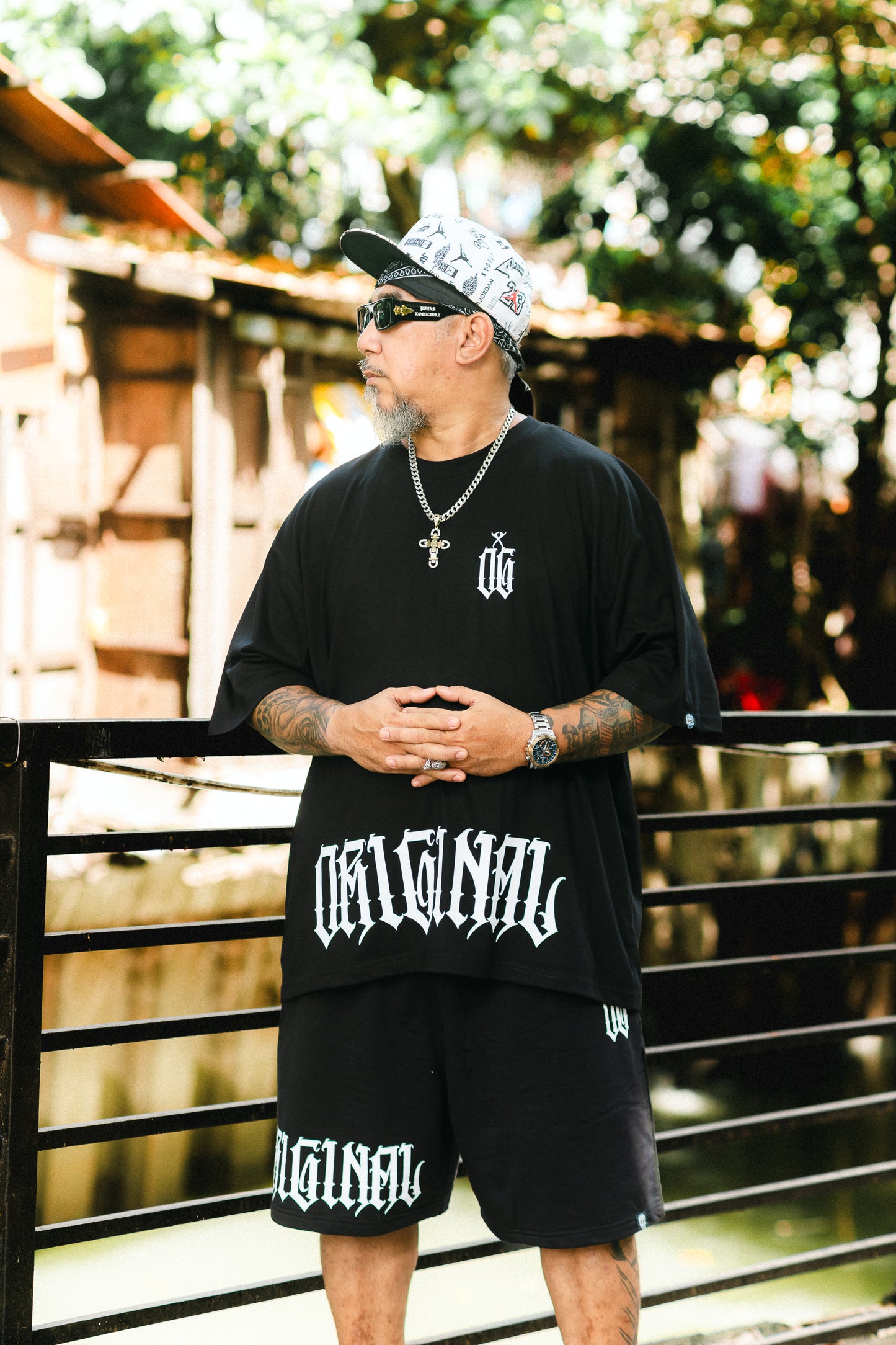 ORIGINAL GROUNDERS SWEATSHORT BLACK