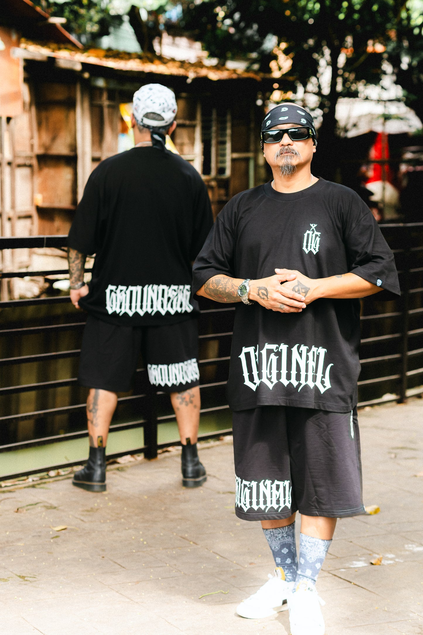 ORIGINAL GROUNDERS SWEATSHORT BLACK