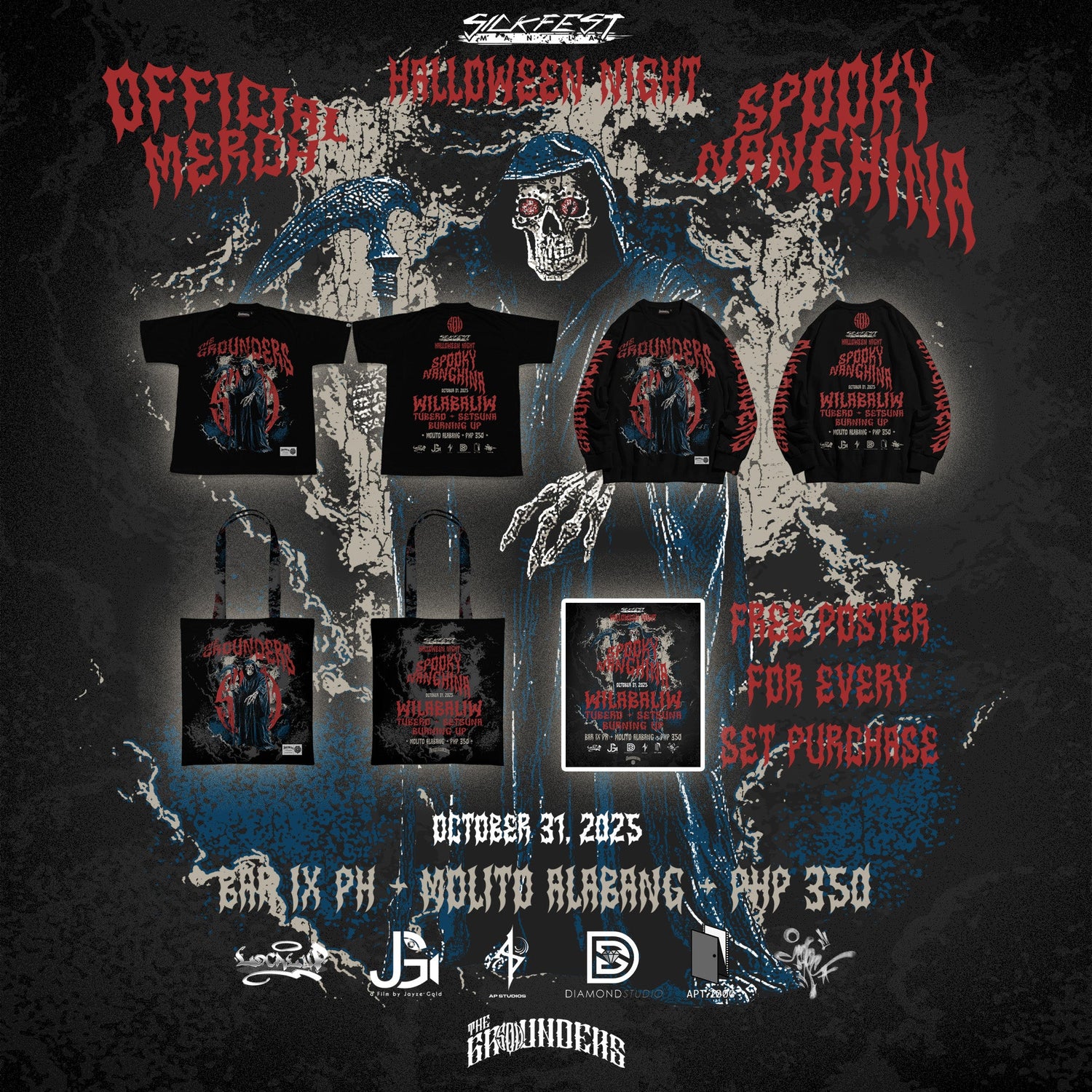 SPOOKY NANGHINA EVENT MERCH