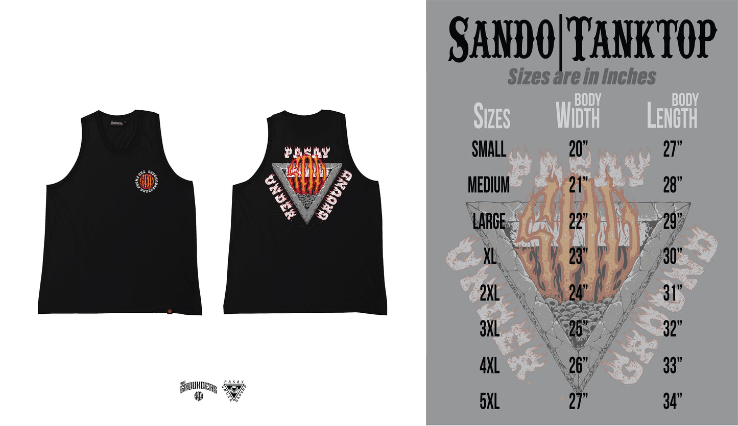 THE GROUNDERS X PASAY UNDERGROUND COLLAB | SANDO / TANKTOP