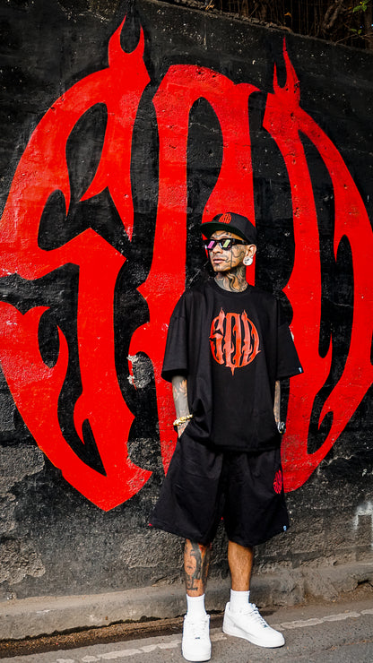 500 OG LOGO | BLACK TEE