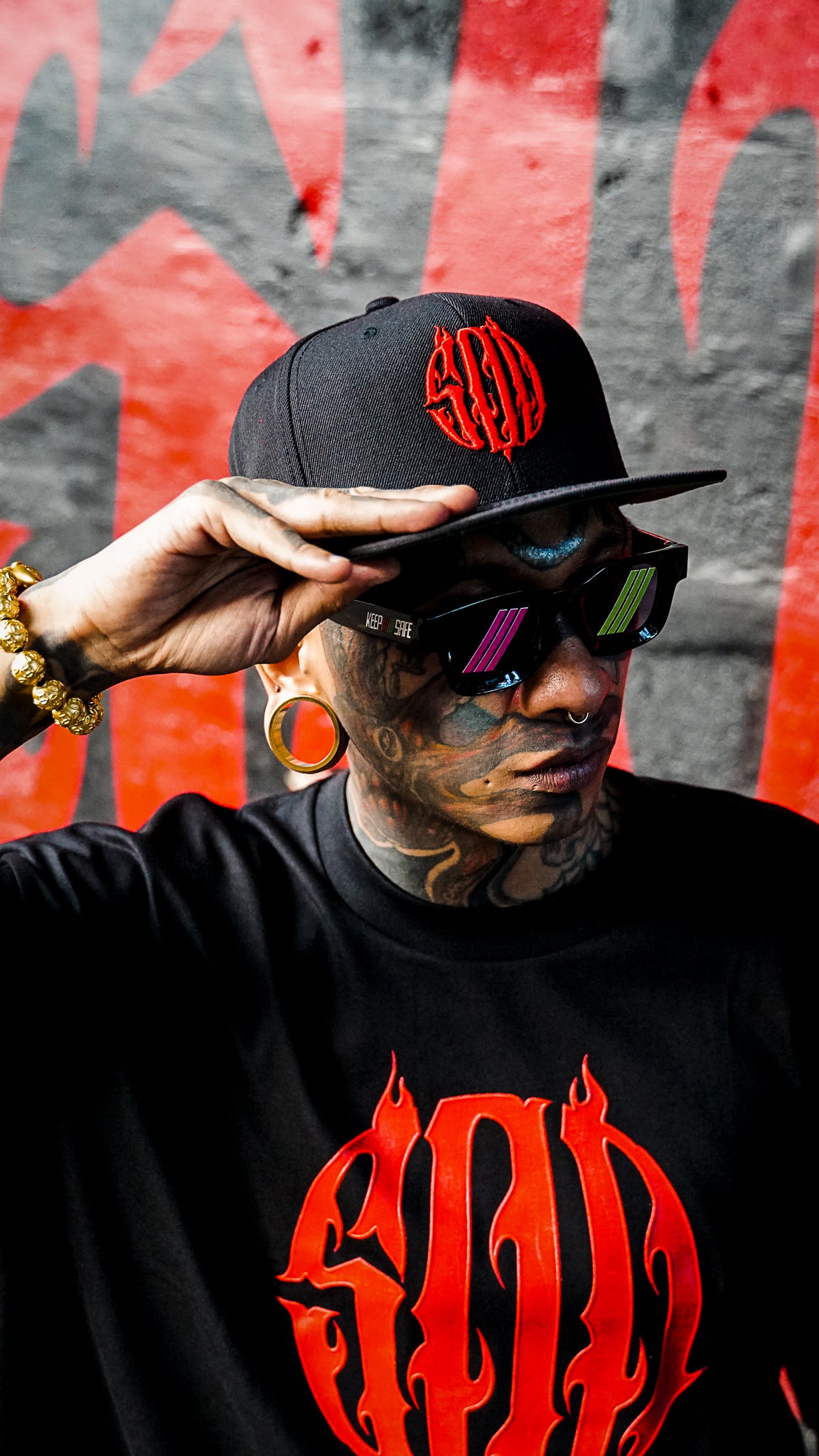 500 OG LOGO | SNAPBACK BLACK