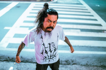 TG RAKENROL MONO BIG LOGO WHITE TEE