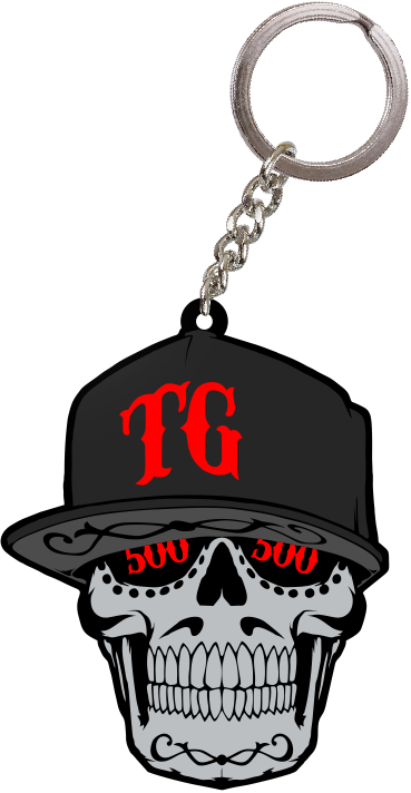 TG RUBBER KEYCHAIN