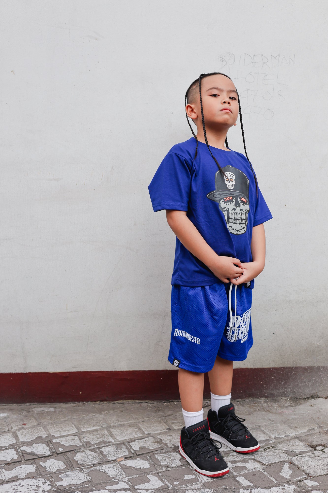TG DOWN TO THE GROUND MESH SHORT KIDS WEAR