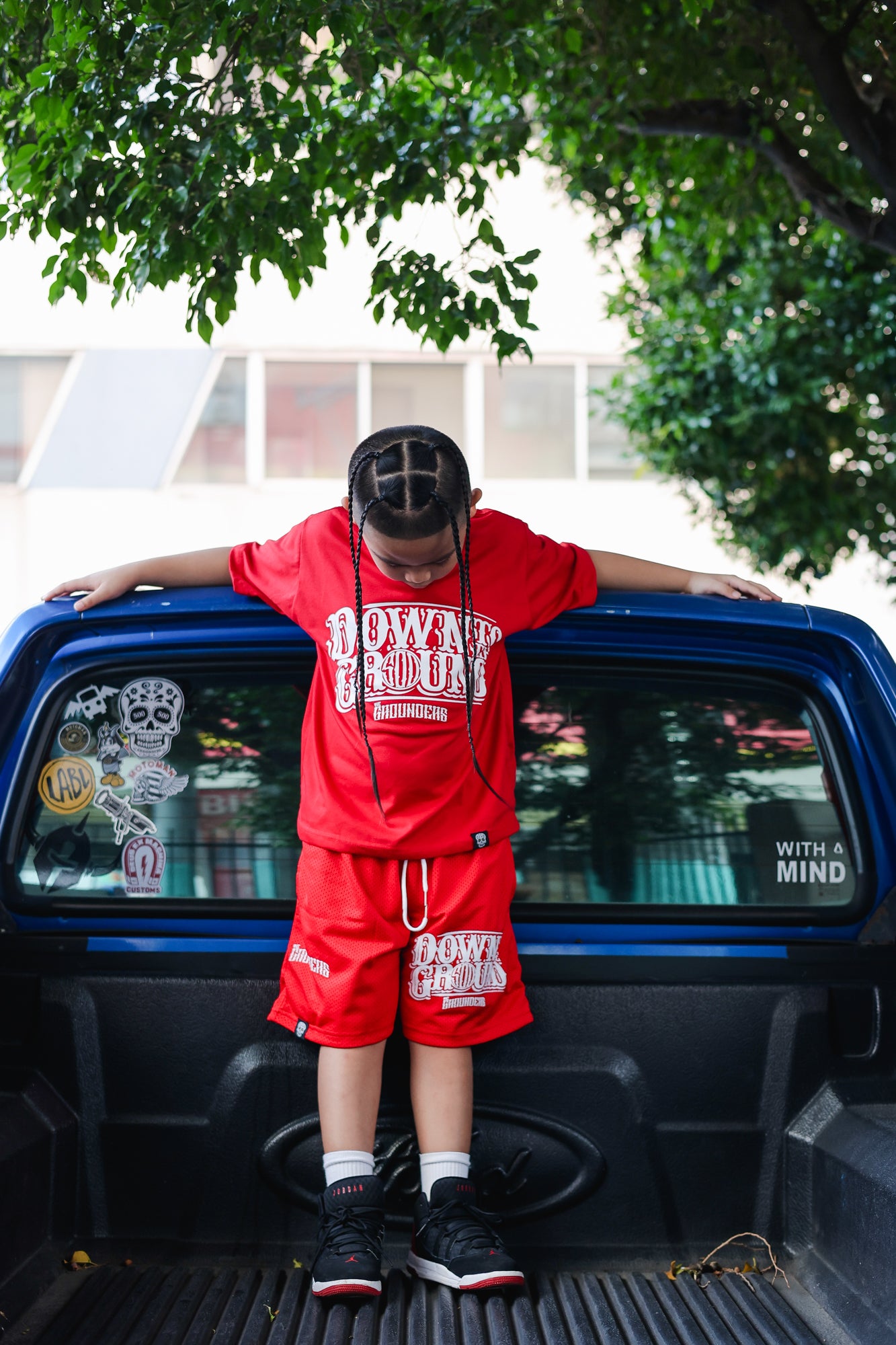 TG DOWN TO THE GROUND MESH SHORT KIDS WEAR