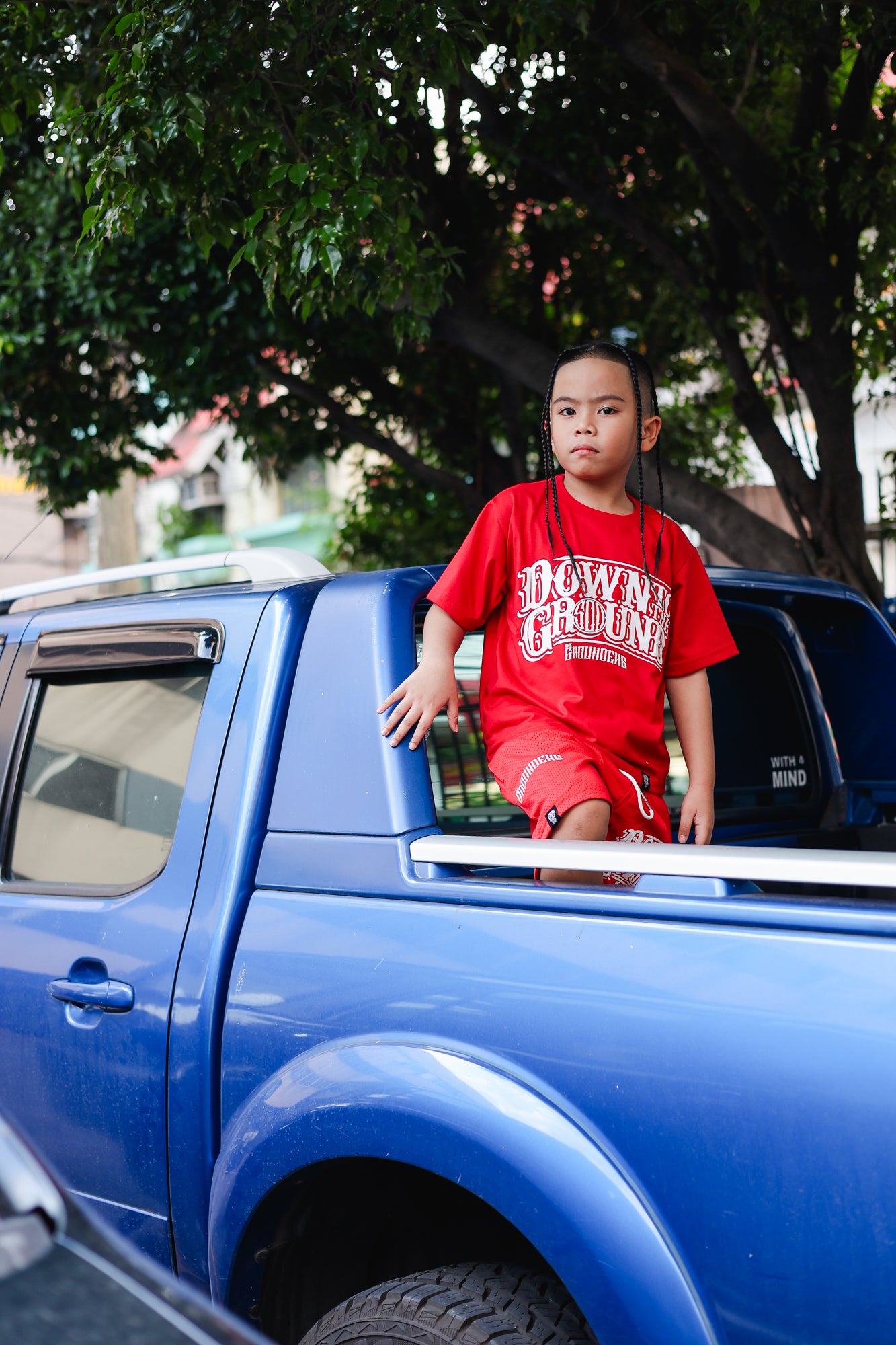 TG DOWN TO THE GROUND MESH SHORT KIDS WEAR