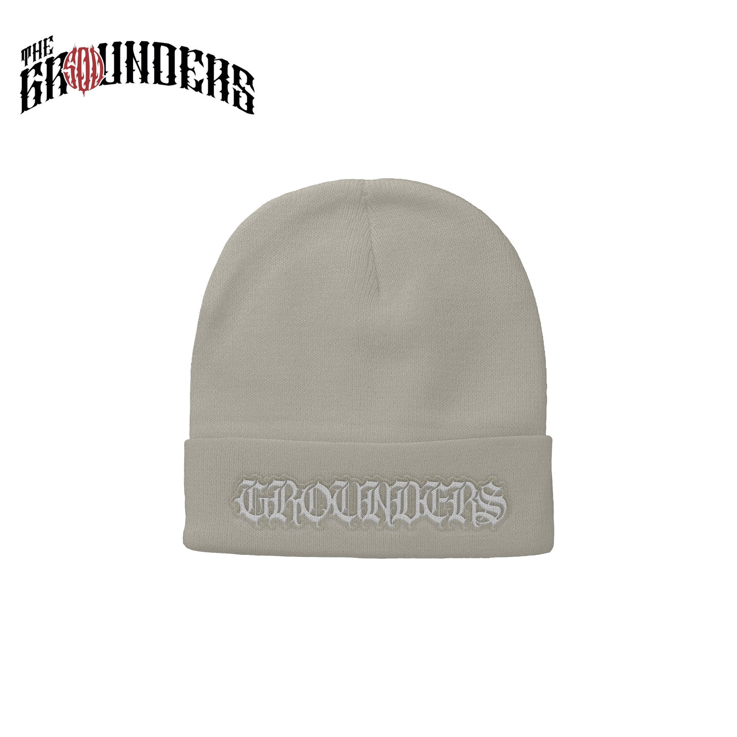 TG CREAM BEANIE OLD ENGLISH EMBRO