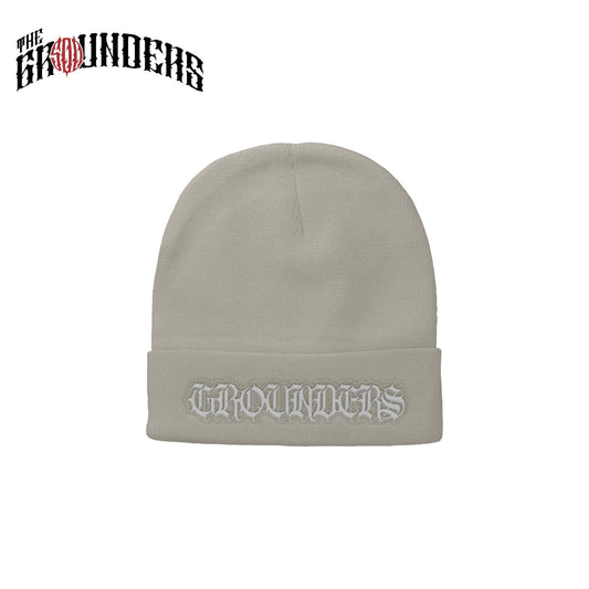 TG CREAM BEANIE OLD ENGLISH EMBRO
