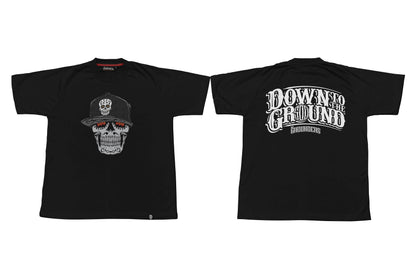 TG DOWN TO THE GROUND BLACK TEE