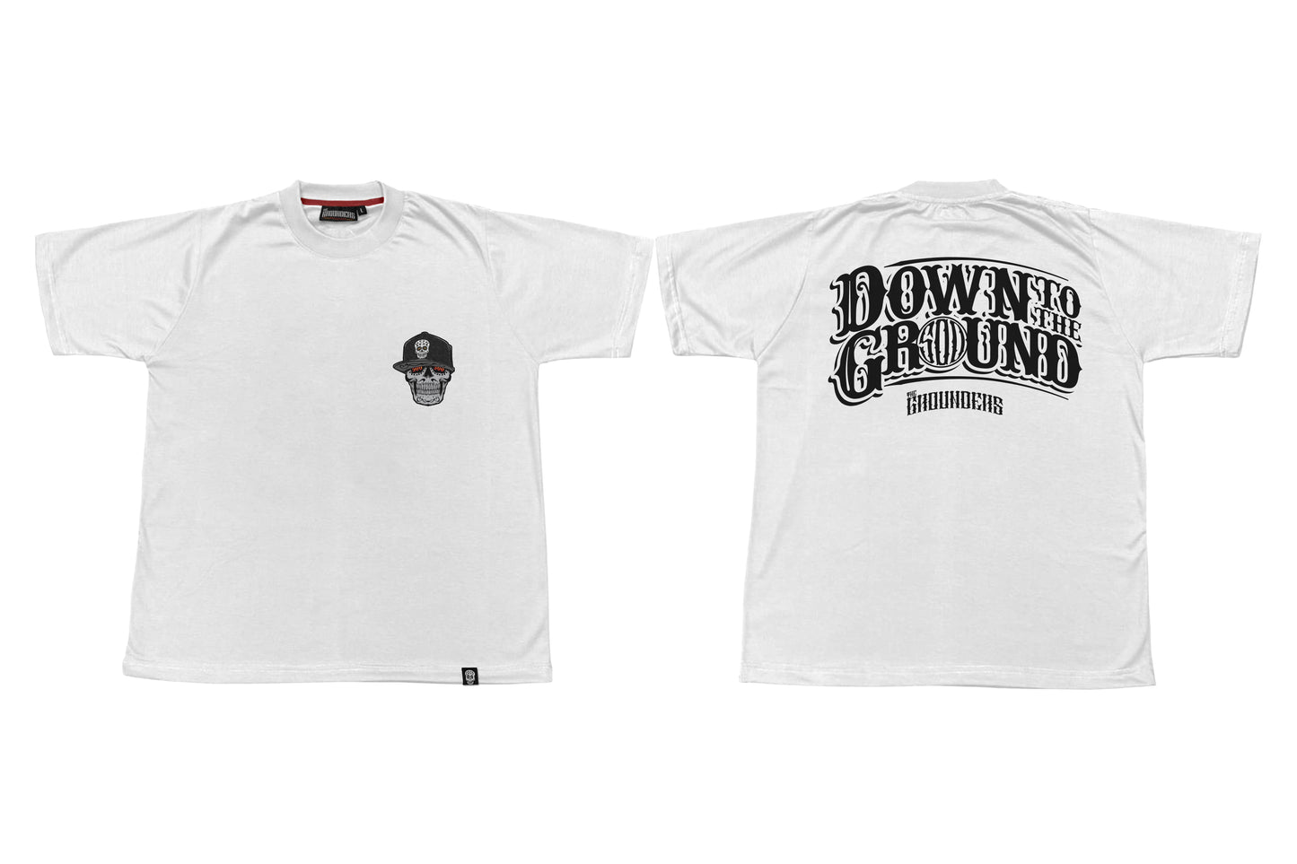TG DOWN TO THE GROUND BLACK TEE