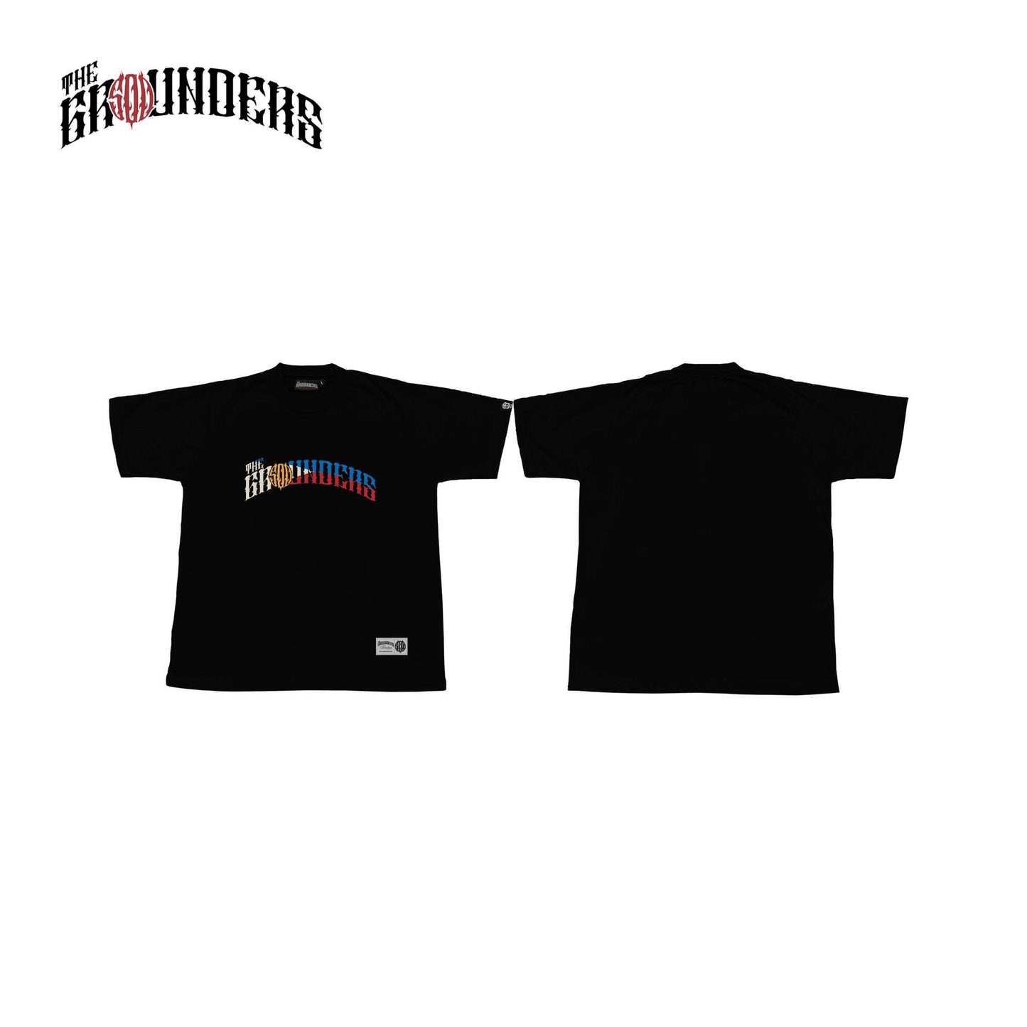 TG ARCH FLAG BLACK TEE