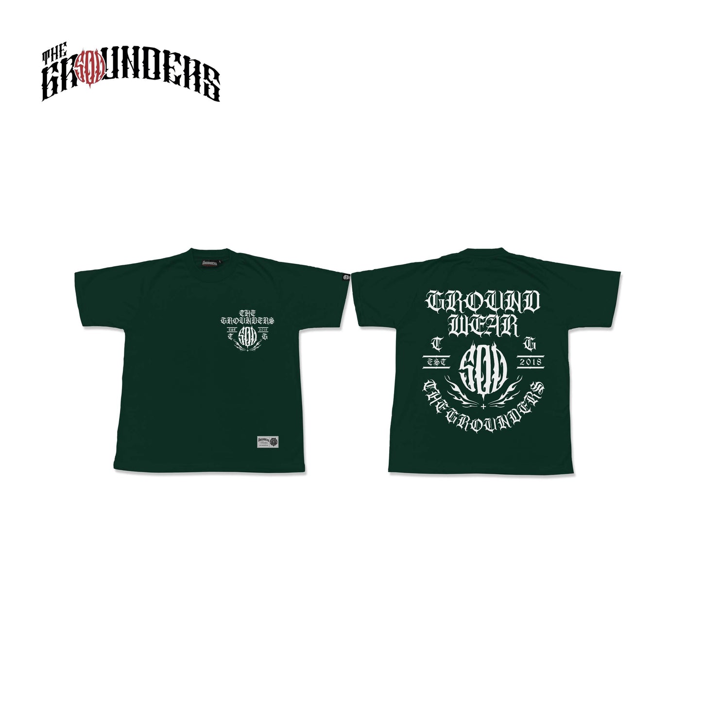 TG GROUNDWEAR MOSS GREEN TEE