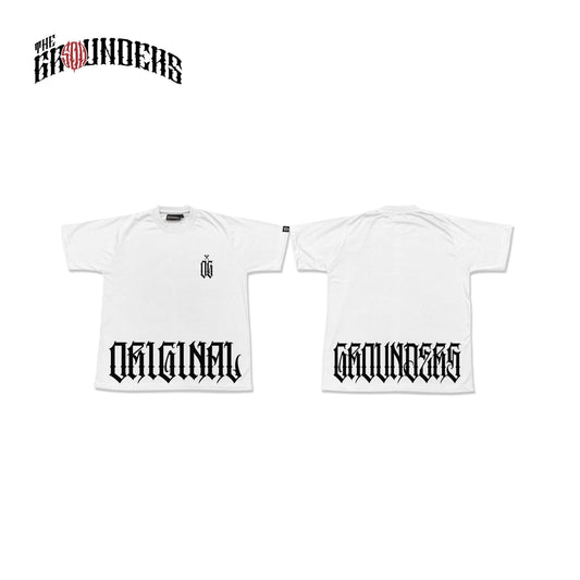 ORIGINAL GROUNDERS WHITE TEE
