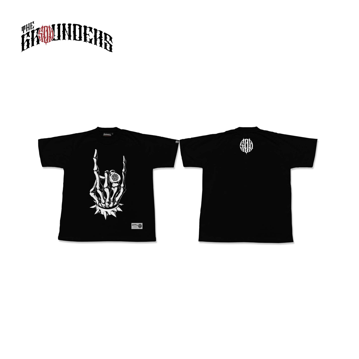 TG RAKENROL MONO BIG LOGO BLACK TEE