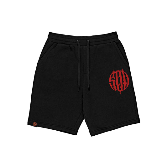 500 OG LOGO | BLACK SWEATSHORT