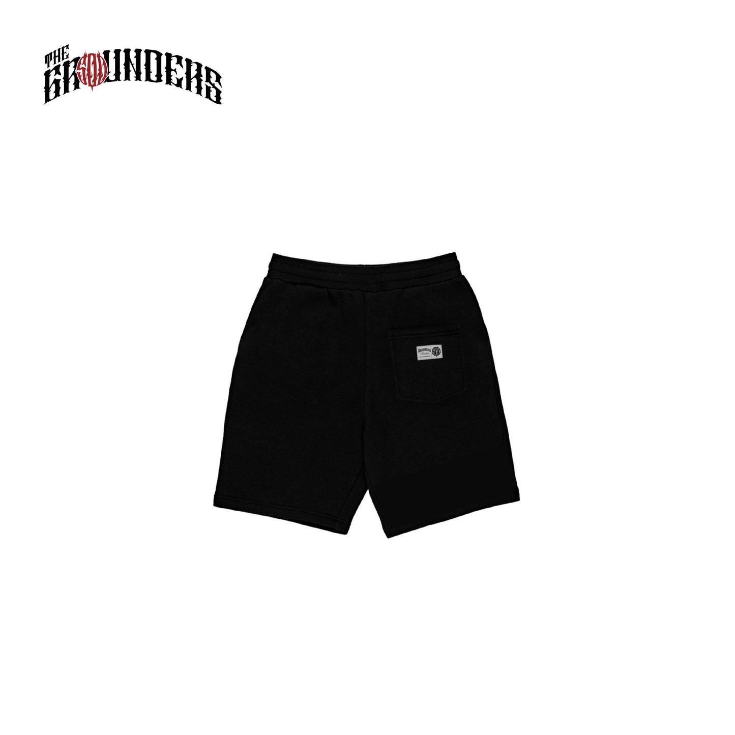 TG 500 LOGO FLAG SWEATSHORT BLACK