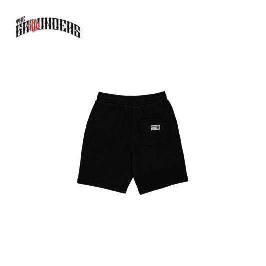TG 500 LOGO FLAG SWEATSHORT BLACK