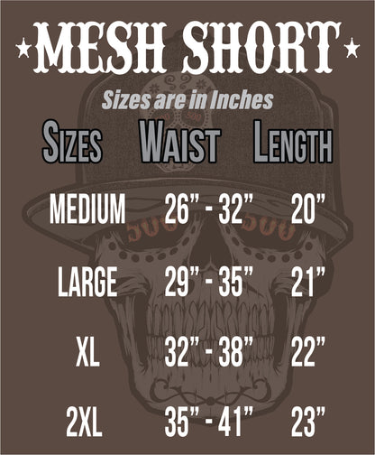TG SCATTER MESH SHORT