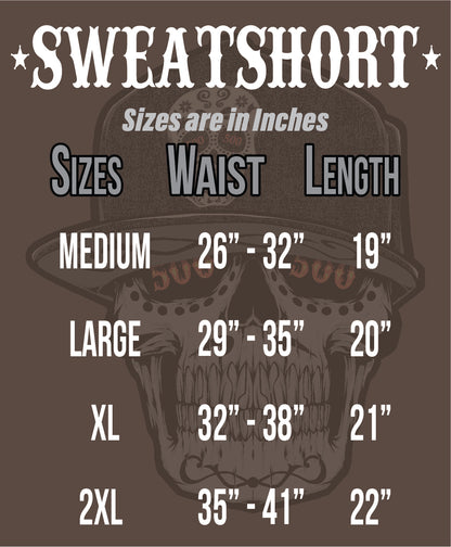TG DOWN TO THE GROUND SWEATSHORT