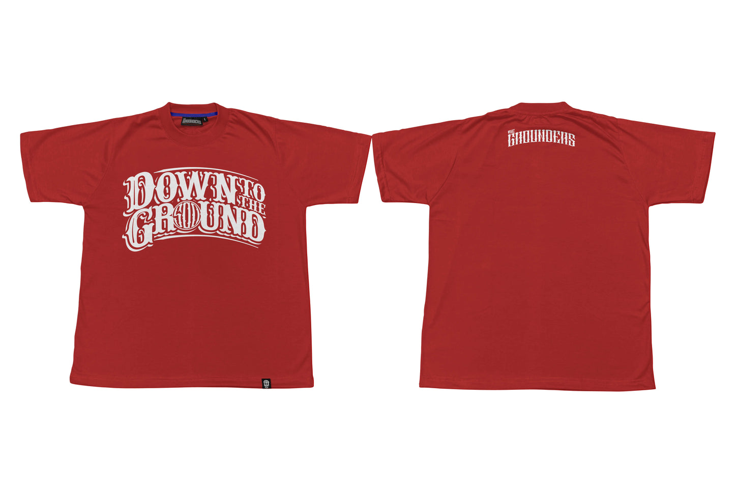 TG DOWN TO THE GROUND BLACK TEE