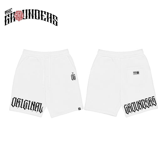 ORIGINAL GROUNDERS SWEATSHORT WHITE