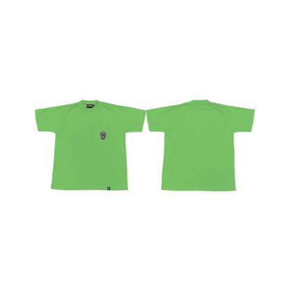 APPLE GREEN SQUARED POCKET TEE