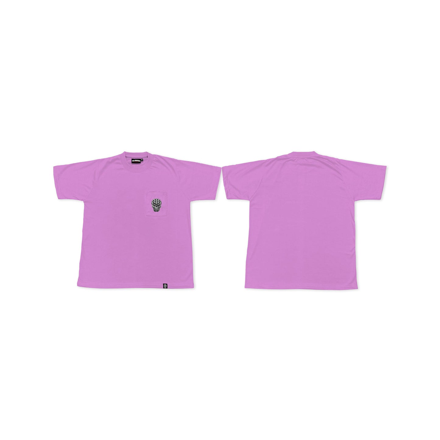 LIGHT PINK SQUARED POCKET TEE