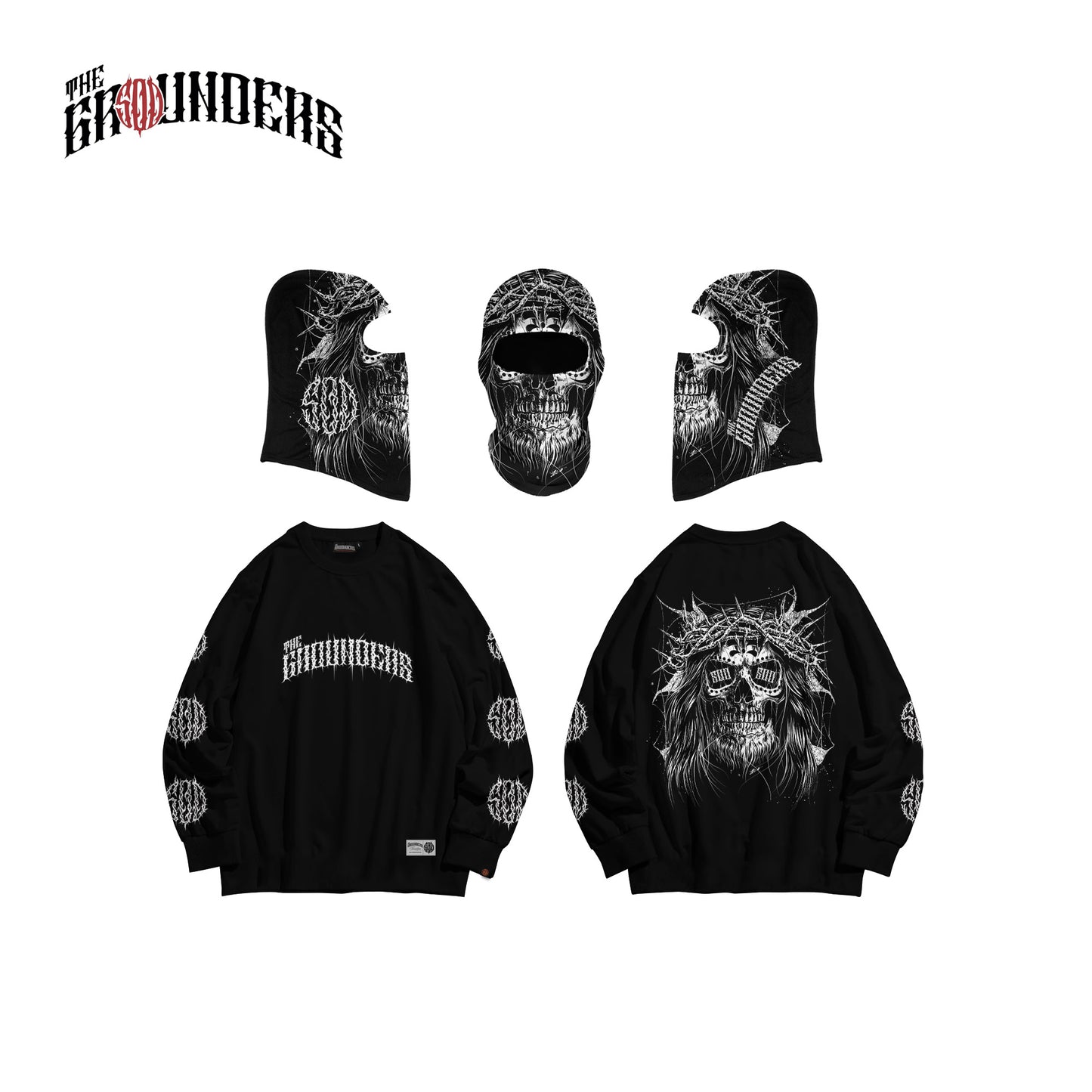 TG FALSE IDOLS LONGSLEEVE WITH FREE SKIMASK