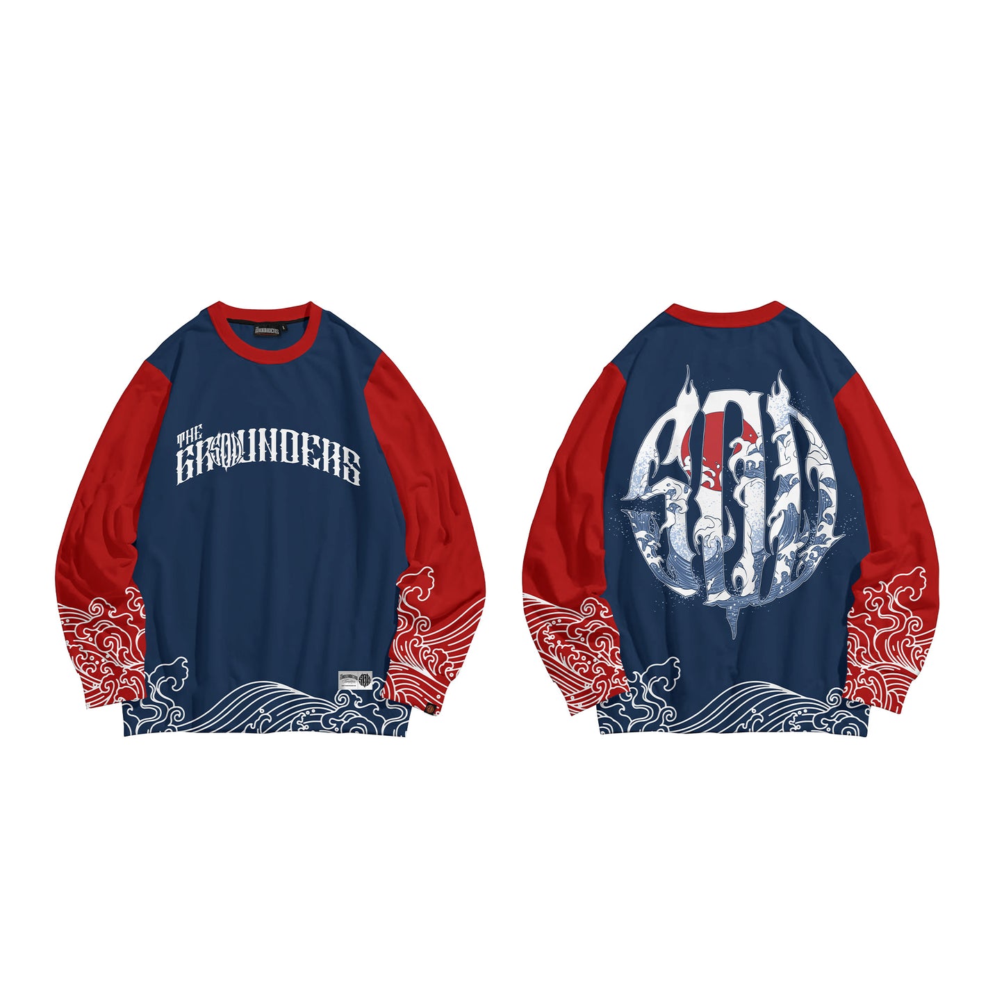 TG ORIENTAL LONGSLEEVE JERSEY (Blue Red)