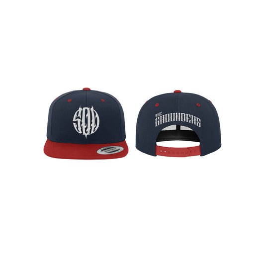 500 OG LOGO | SNAPBACK BLUE RED